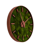Moos-Uhren mit Zifferblatt Sibirisches